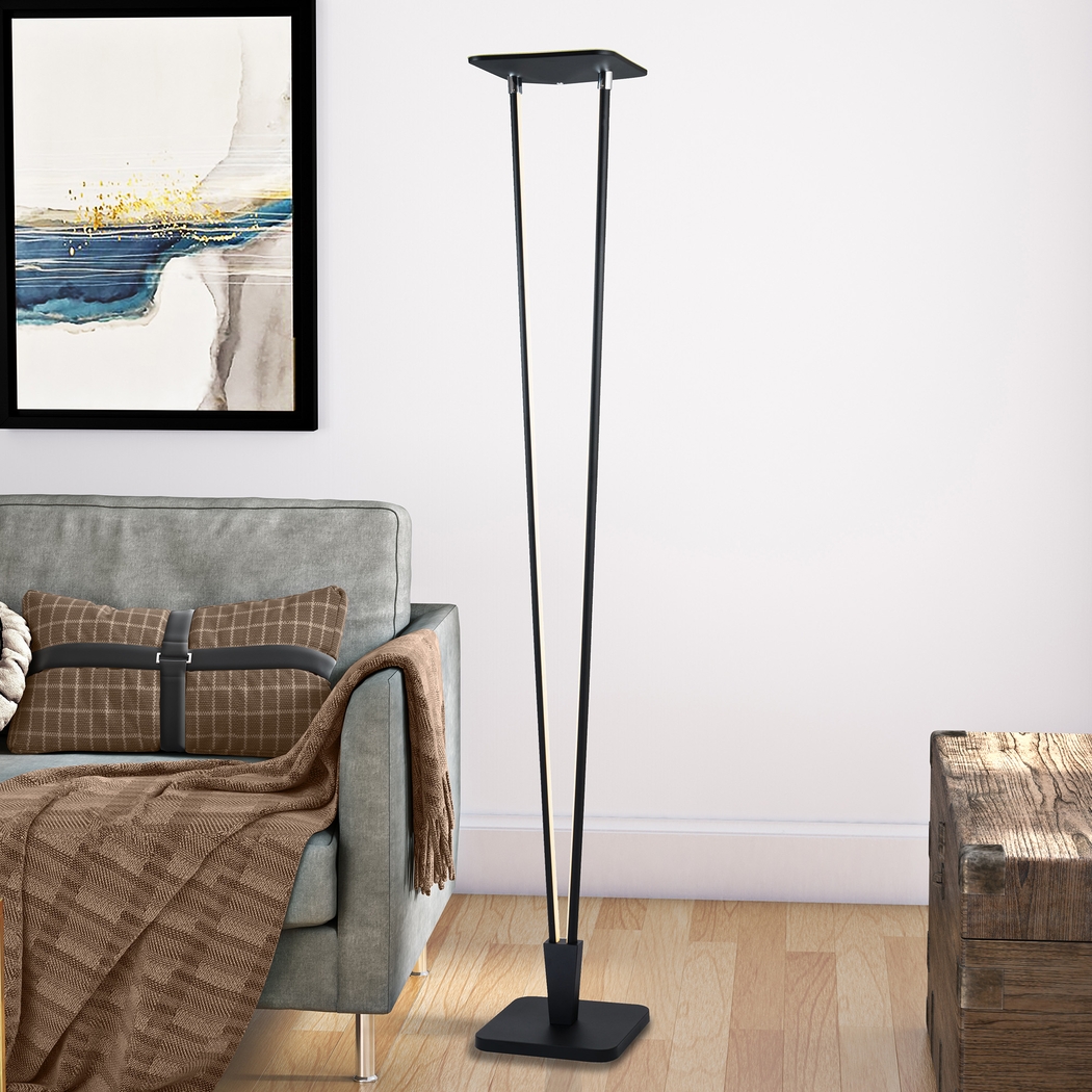 Dana Court Black Floor Lamp - Thumbnail - Image 4