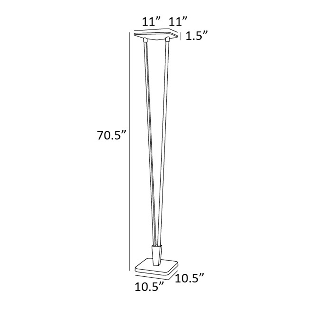 Dana Court Silver Floor Lamp - Thumbnail - Image 5