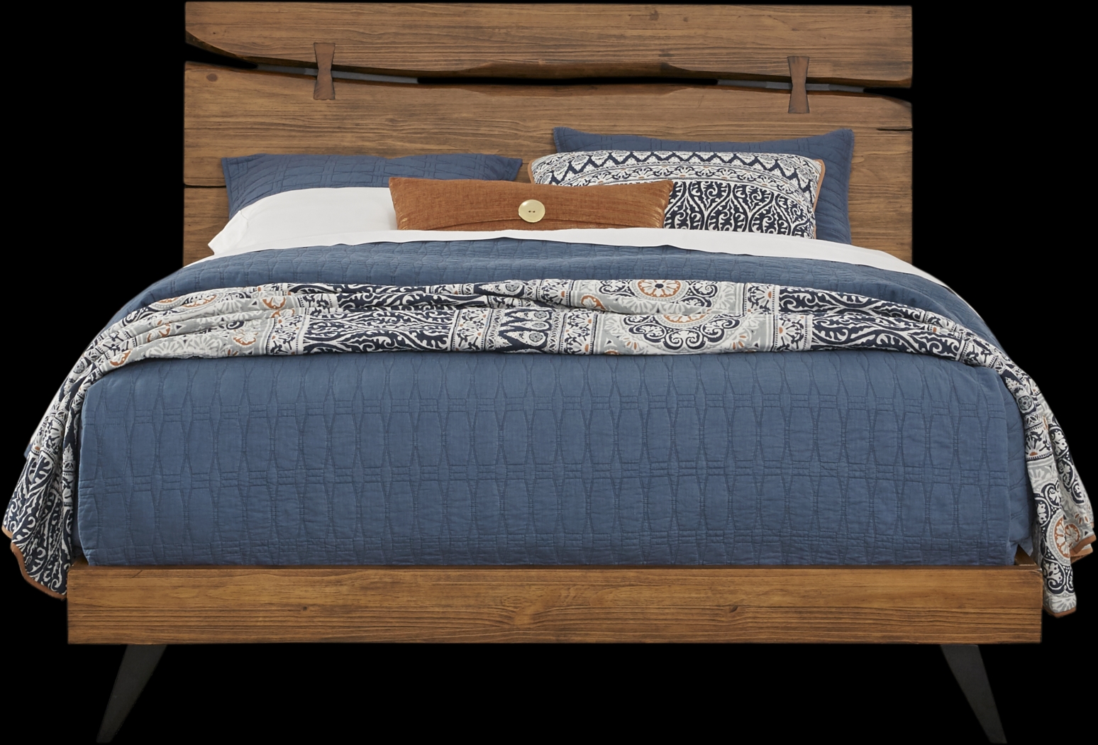 Dana Point Brown 5 Pc Queen Panel Bedroom - Thumbnail - Image 2