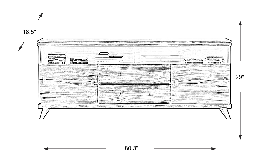 Dimension Image. Please refer to the Dimension Tab on this page for dimension details.