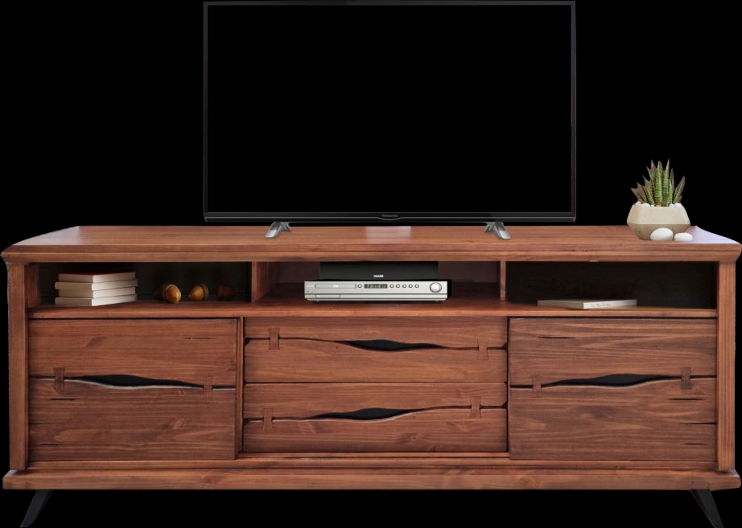 Dana Point II Brown 80 in. Console - Thumbnail - Image 1