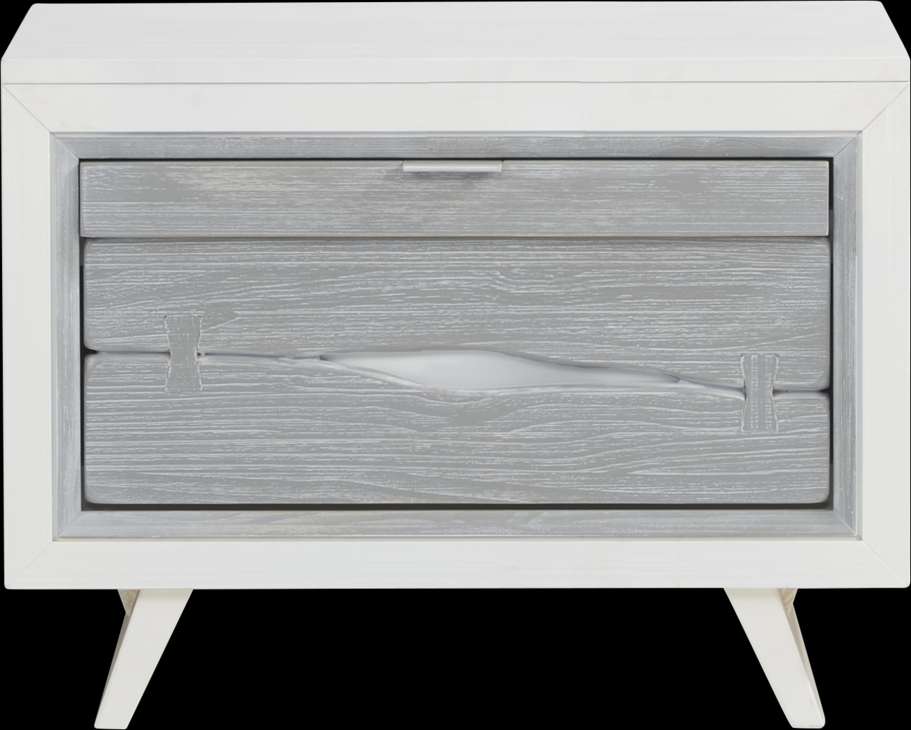 Dana Point White 7 Pc Queen Panel Bedroom - Thumbnail - Image 7