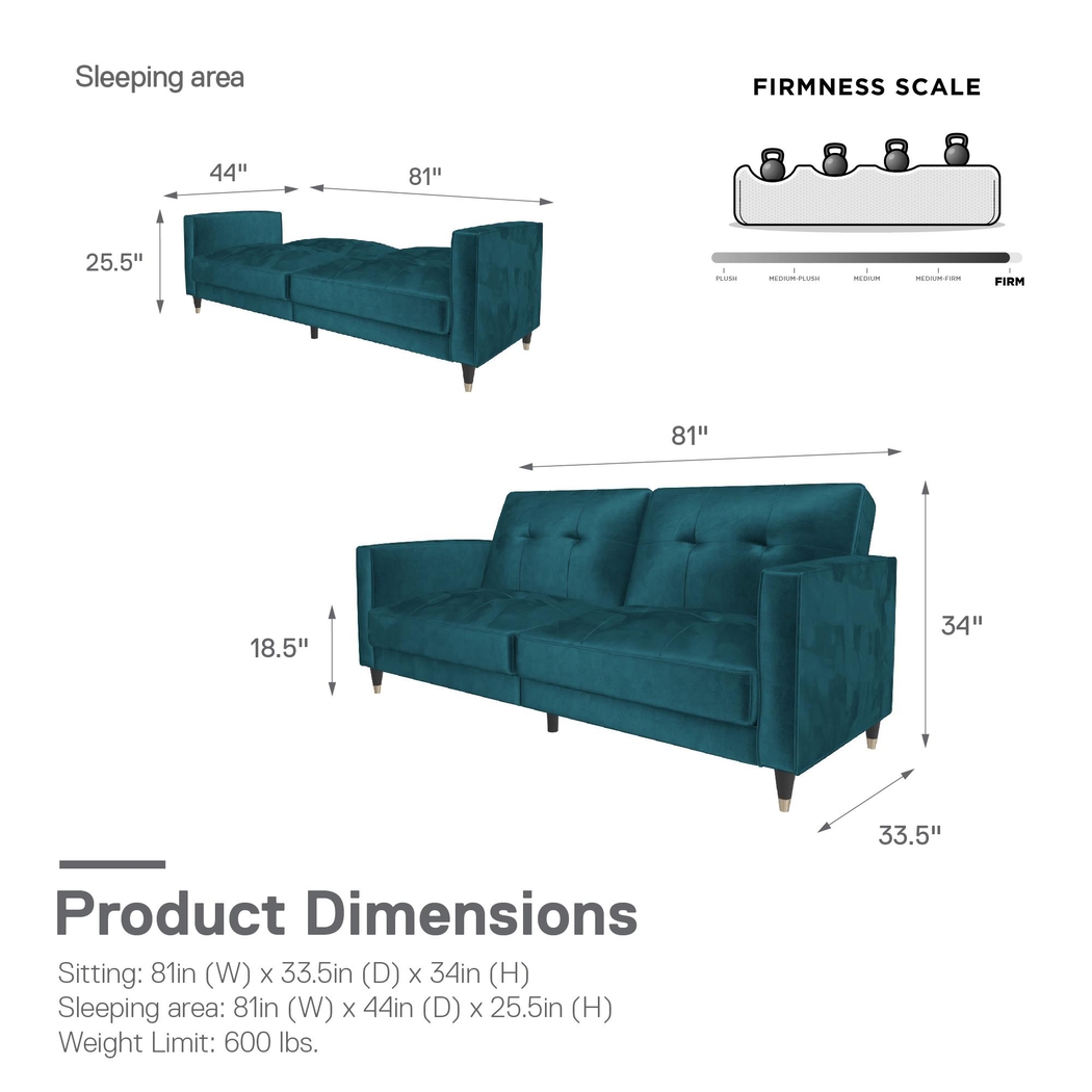 Danalu Green Futon - Thumbnail - Image 21