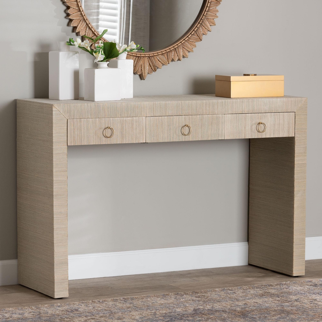 Danay Brown Console Table - Thumbnail - Image 2