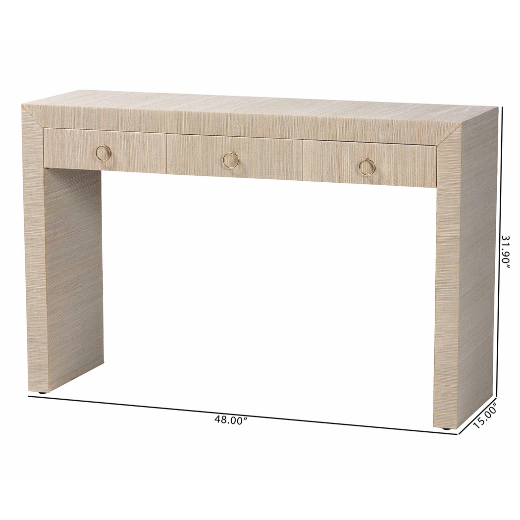 Danay Brown Console Table - Thumbnail - Image 3