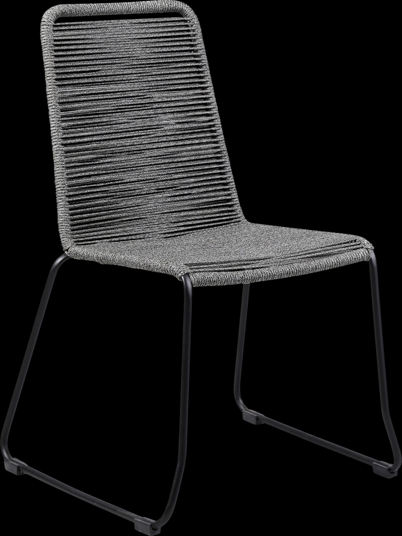 Danburry Gray 3 PC Outdoor Dining Set - Thumbnail - Image 3