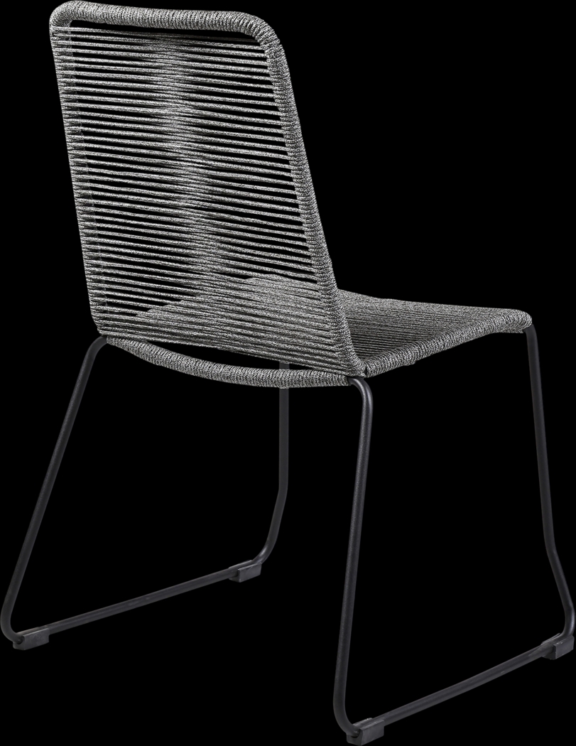 Danburry Gray 3 PC Outdoor Dining Set - Thumbnail - Image 4