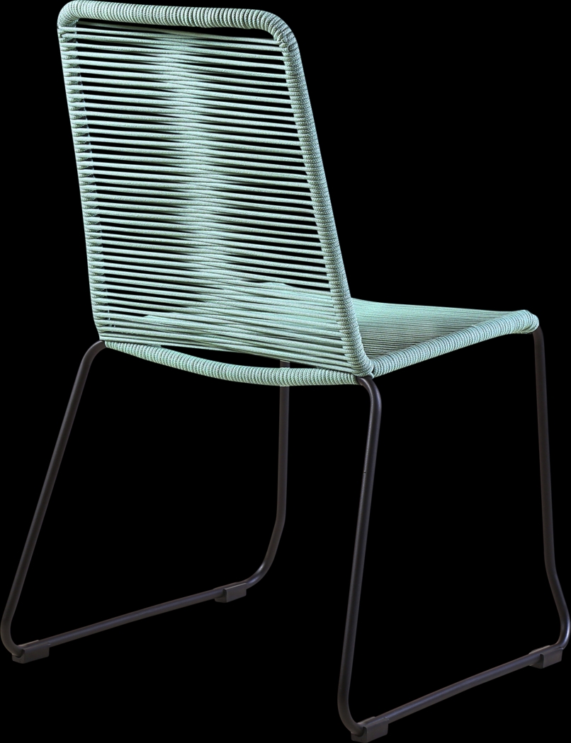 Danburry Green 3PC Outdoor Dinning Set - Thumbnail - Image 4