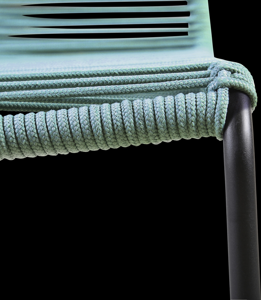 Danburry Green 3PC Outdoor Dinning Set - Thumbnail - Image 5