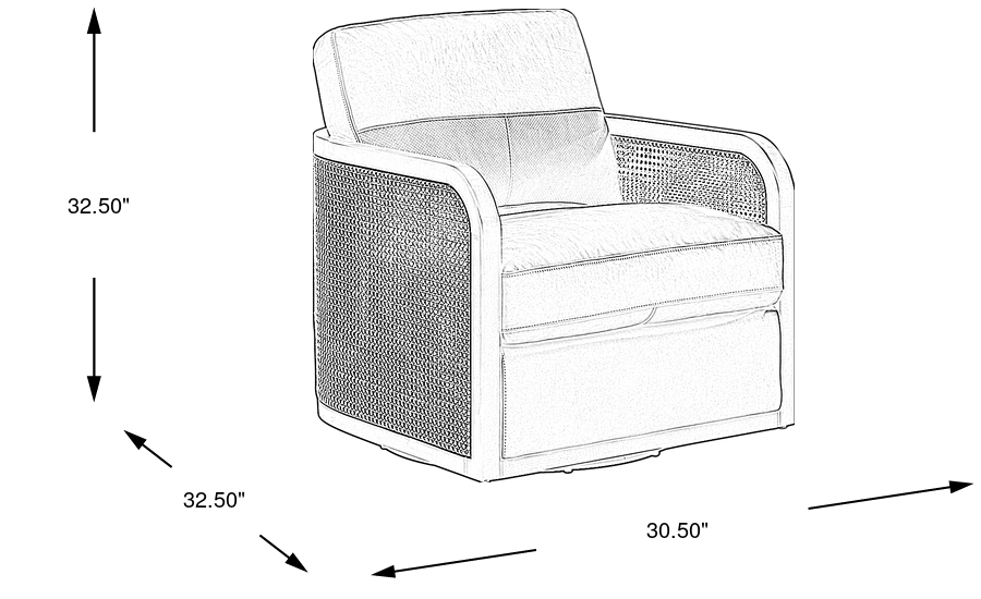 Dimension Image. Please refer to the Dimension Tab on this page for dimension details.