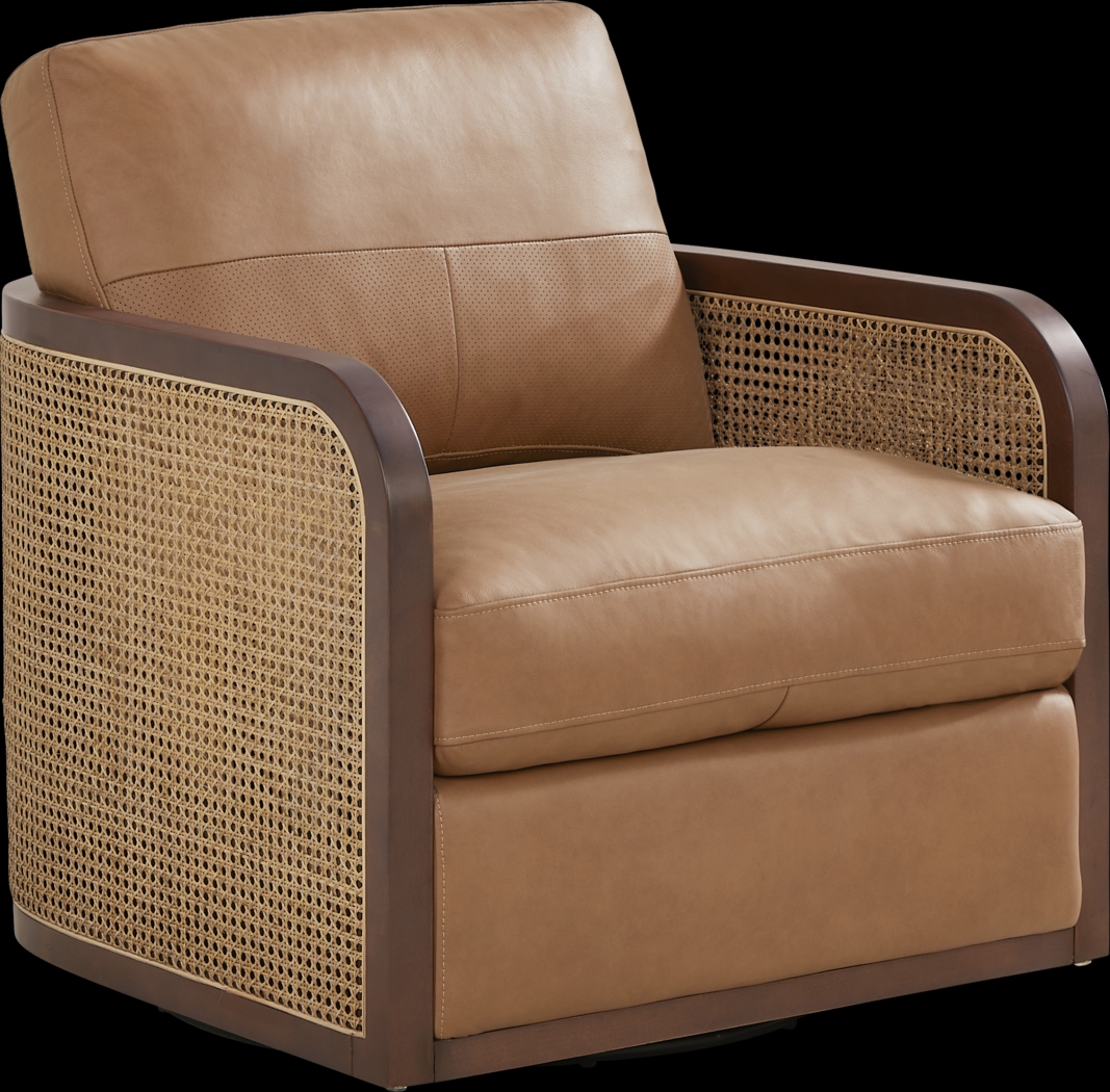 Danbury Lakes Brown Accent Chair - Thumbnail - Image 1