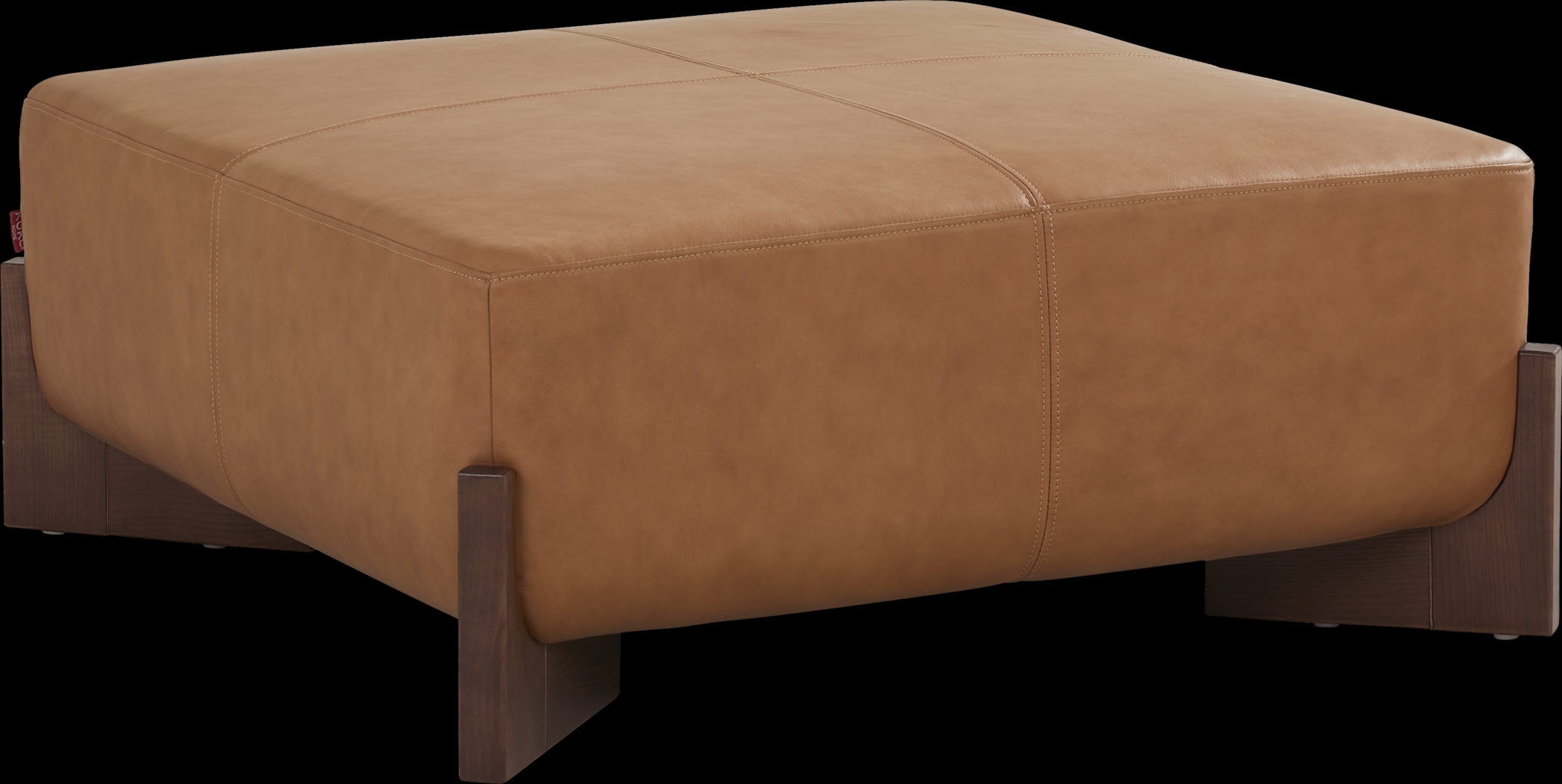 Danbury Lakes Brown Cocktail Ottoman - Thumbnail - Image 2