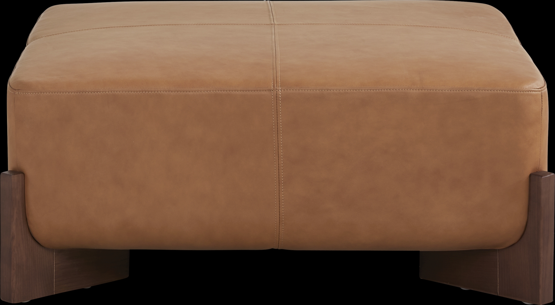 Danbury Lakes Brown Cocktail Ottoman - Thumbnail - Image 1