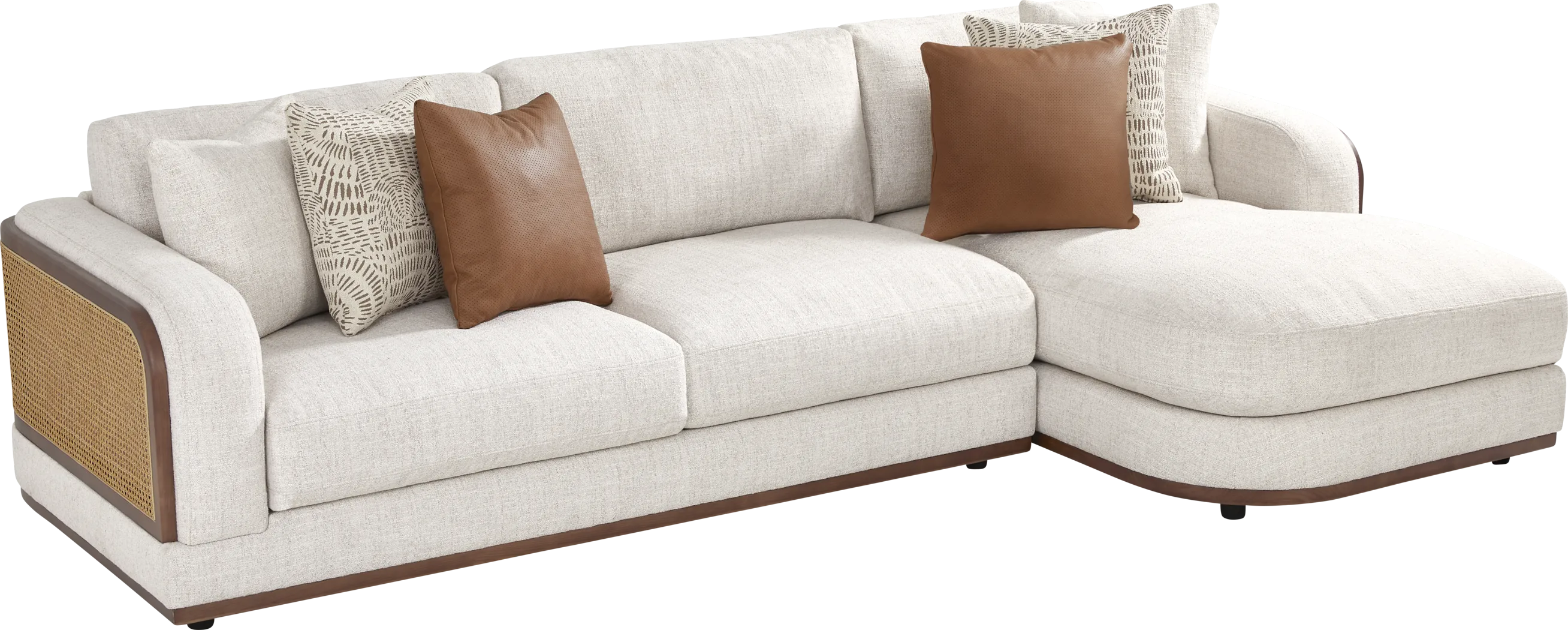 Danbury Lakes Wheat 2 Pc Sectional - Thumbnail - Image 3