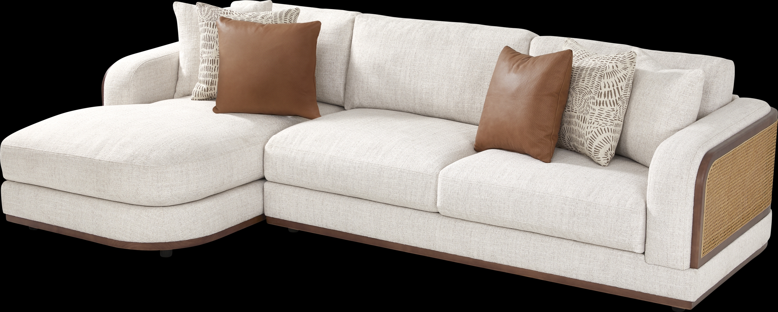 Danbury Lakes Wheat 2 Pc Sectional - Thumbnail - Image 3