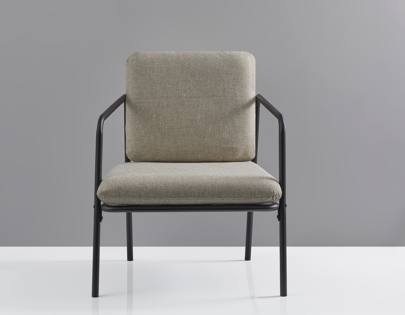 Danbury Way Beige Accent Chair - Thumbnail - Image 2