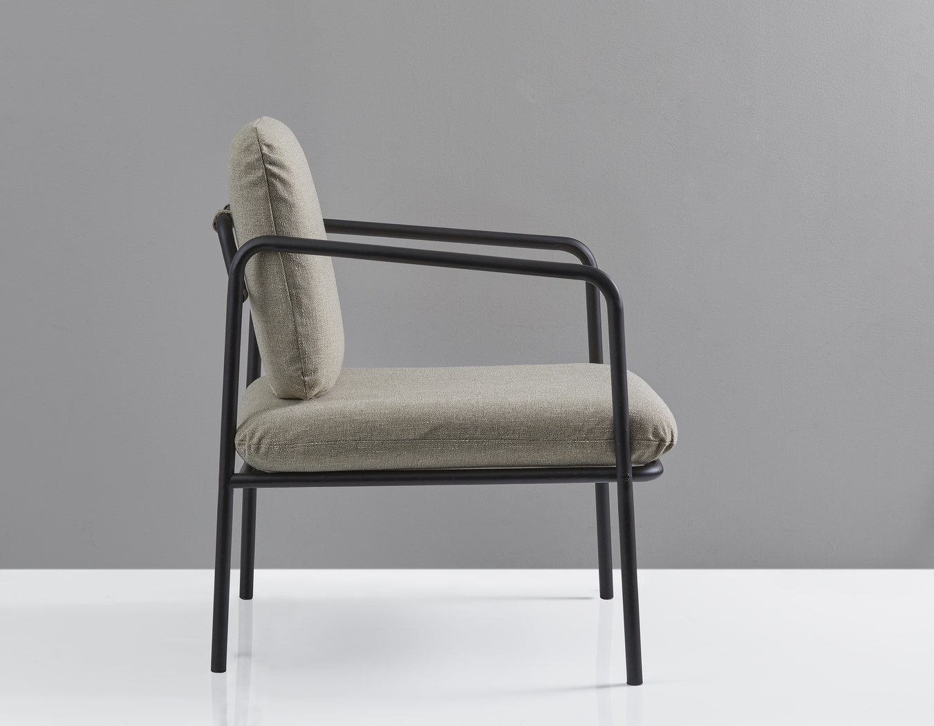 Danbury Way Beige Accent Chair - Thumbnail - Image 4