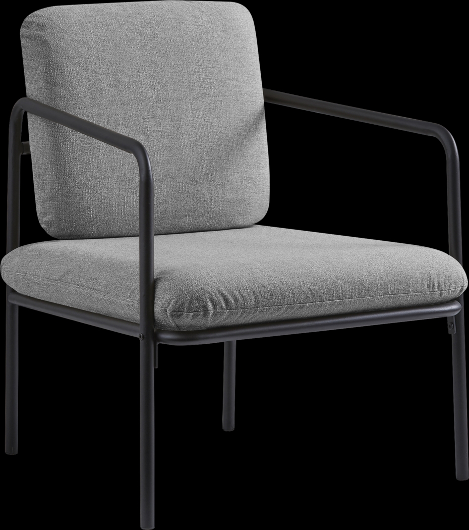 Danbury Way Gray Accent Chair - Thumbnail - Image 1