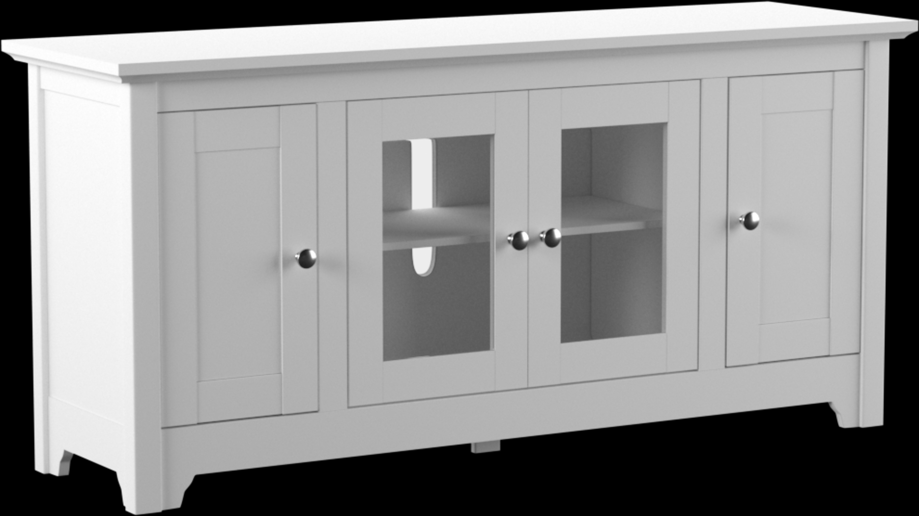 Danbyshire White 53 in. Console - Thumbnail - Image 1