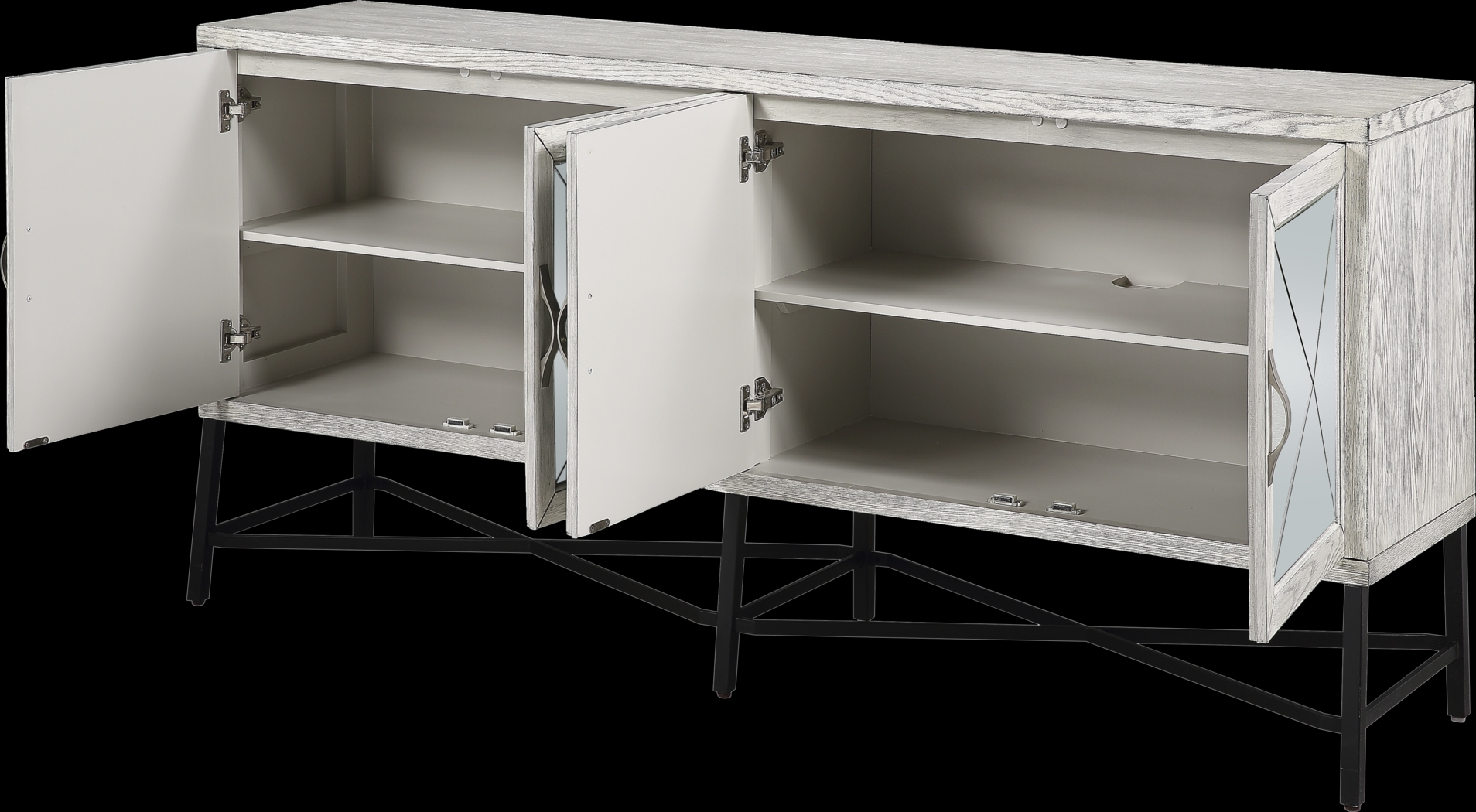 Dancy Off White Credenza - Thumbnail - Image 3