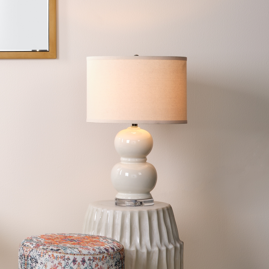 Daneen Court Cream Lamp - Thumbnail - Image 2