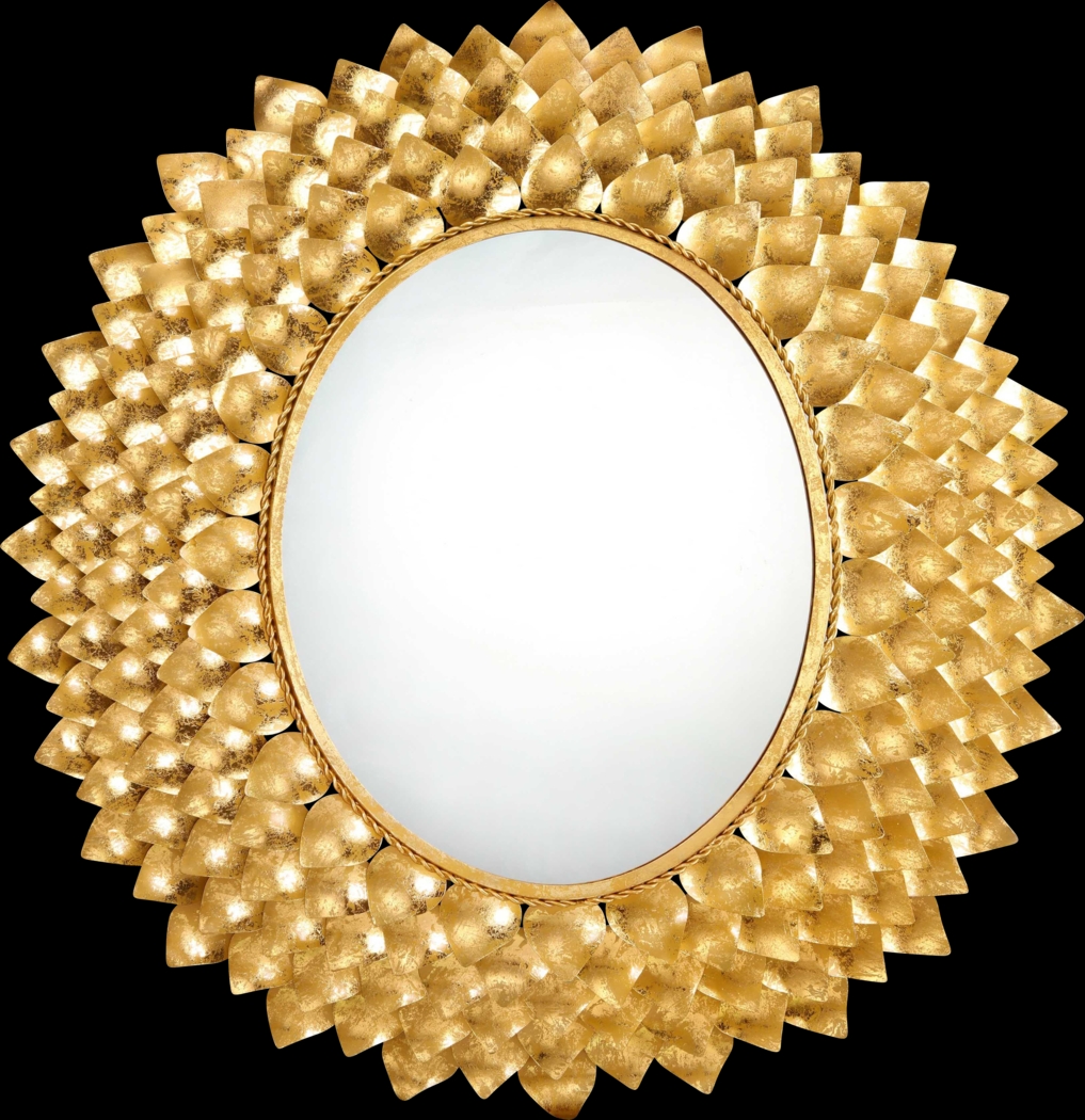 Danela Faye Gold Mirror - Thumbnail - Image 1