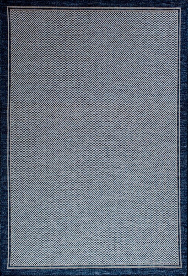 Danelle Cobalt 6'7 x 9'6 Indoor/Outdoor Rug - Thumbnail - Image 1