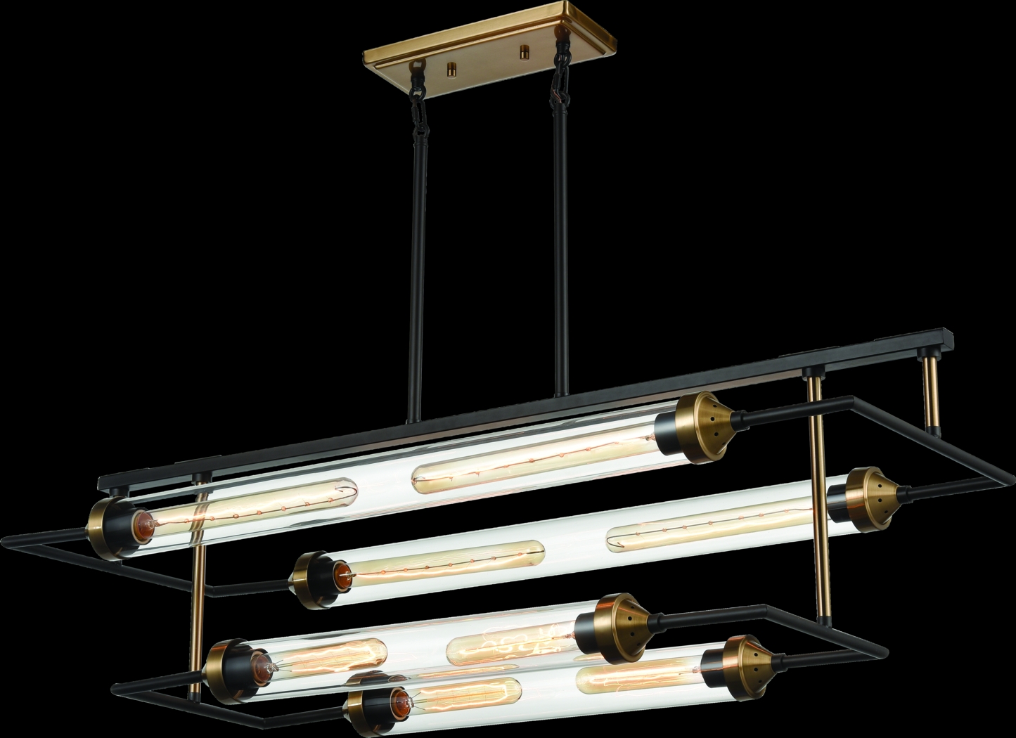 Danforth Trail Black Chandelier - Thumbnail - Image 1