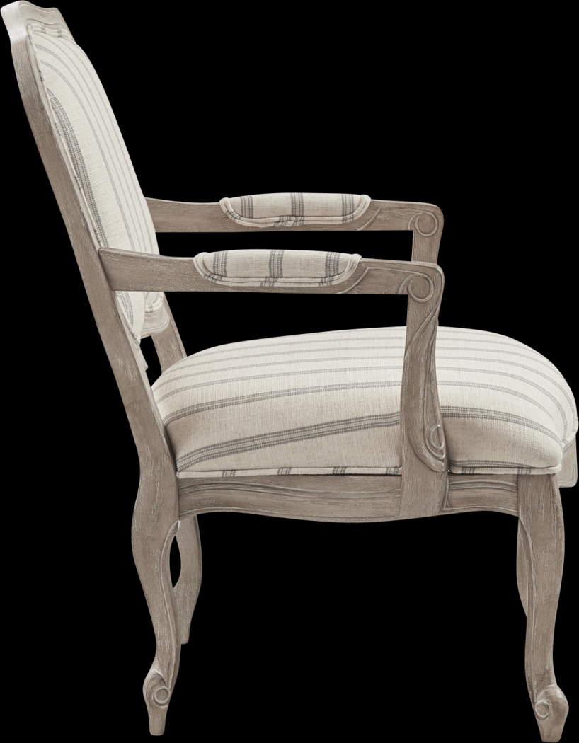 Danfourth Beige Accent Chair - Thumbnail - Image 3