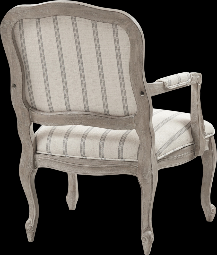 Danfourth Beige Accent Chair - Thumbnail - Image 4