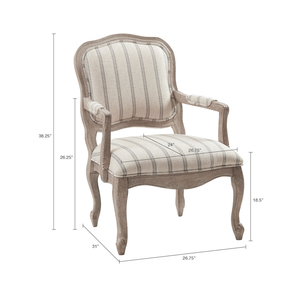 Danfourth Beige Accent Chair - Thumbnail - Image 10