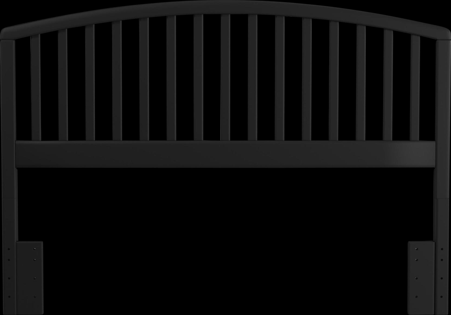 Daniva Black Full/Queen Headboard - Thumbnail - Image 3