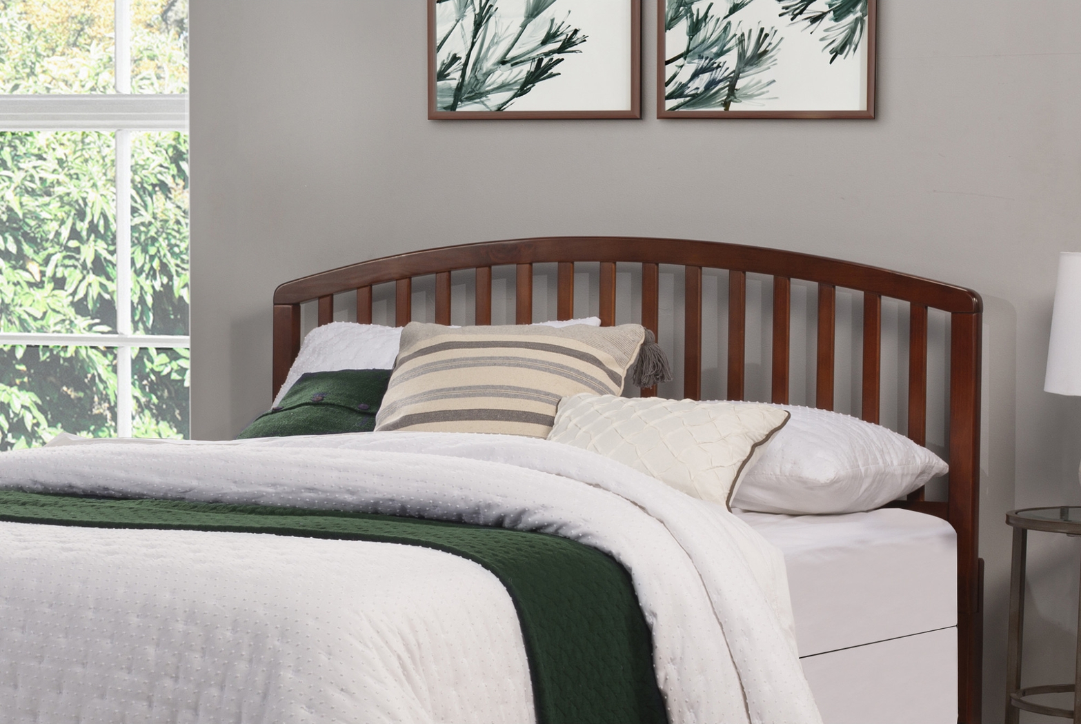 Daniva Brown Full/Queen Headboard - Thumbnail - Image 2