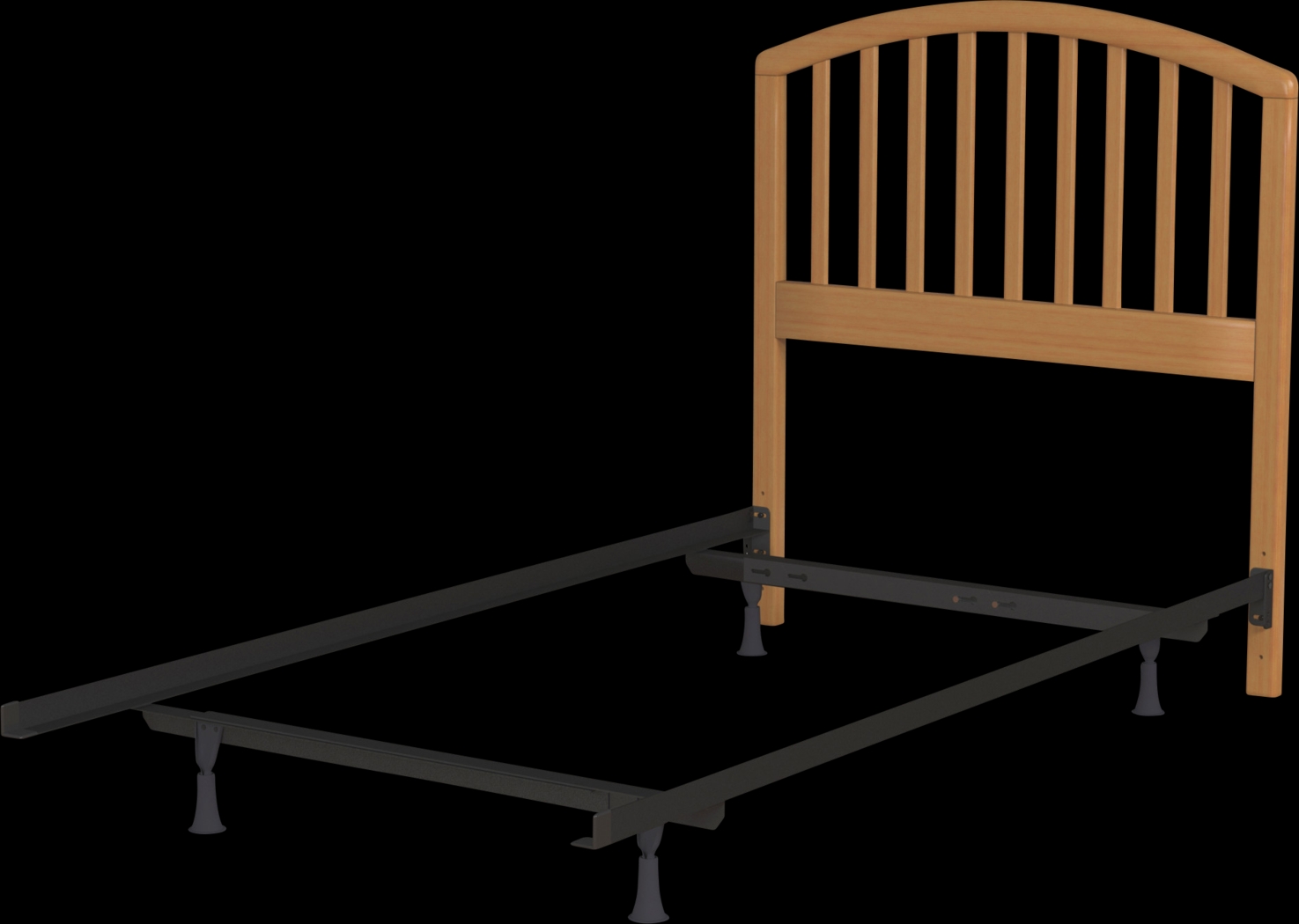 Daniva Brown Twin Headboard - Thumbnail - Image 5