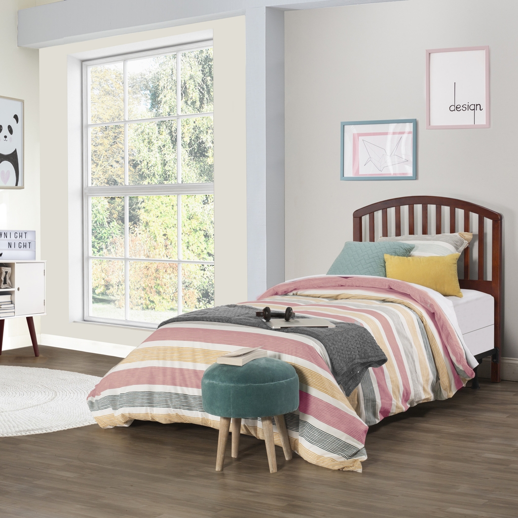 Daniva Dark Brown Twin Headboard - Thumbnail - Image 2