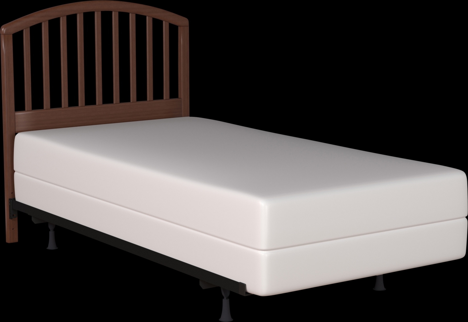 Daniva Dark Brown Twin Headboard - Thumbnail - Image 1
