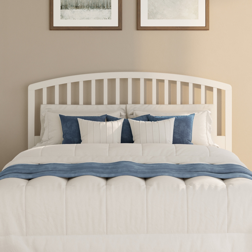 Daniva White Full/ Queen Headboard - Thumbnail - Image 3