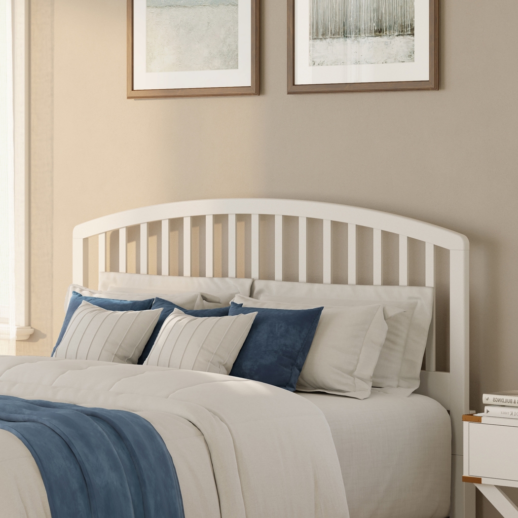 Daniva White Full/ Queen Headboard - Thumbnail - Image 4