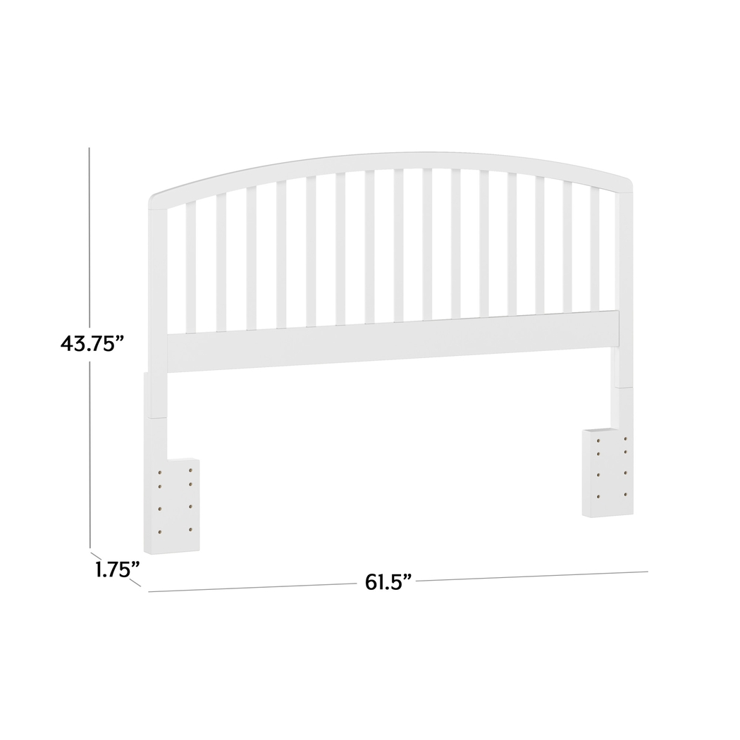 Daniva White Full/ Queen Headboard - Thumbnail - Image 9