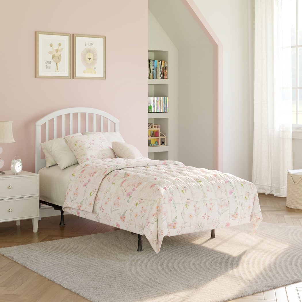 Daniva White Twin Headboard - Thumbnail - Image 2