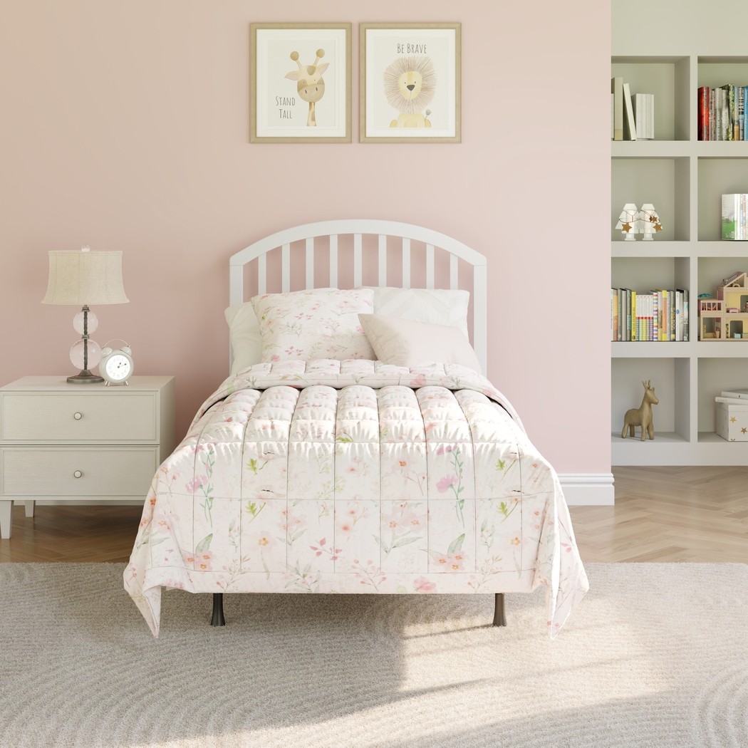 Daniva White Twin Headboard - Thumbnail - Image 3