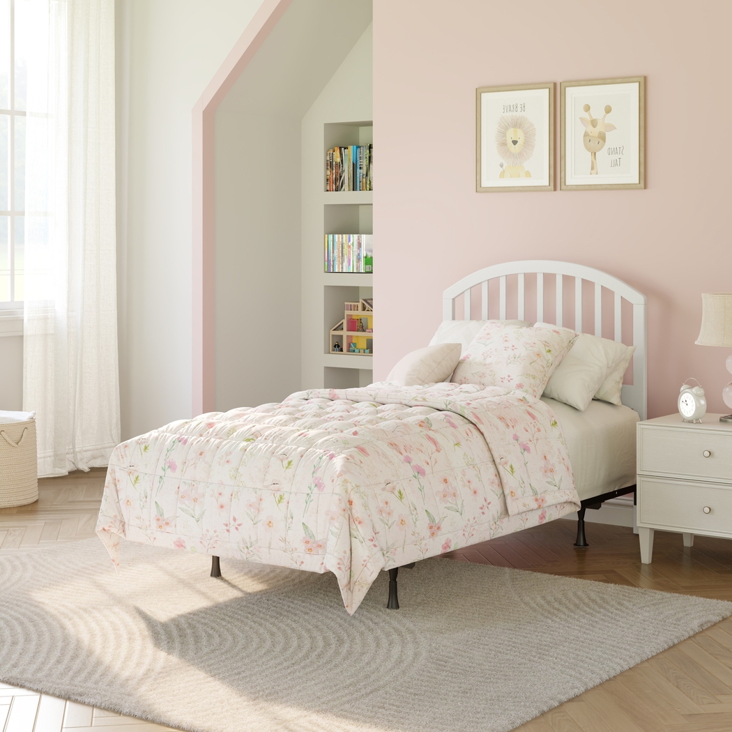 Daniva White Twin Headboard - Thumbnail - Image 4