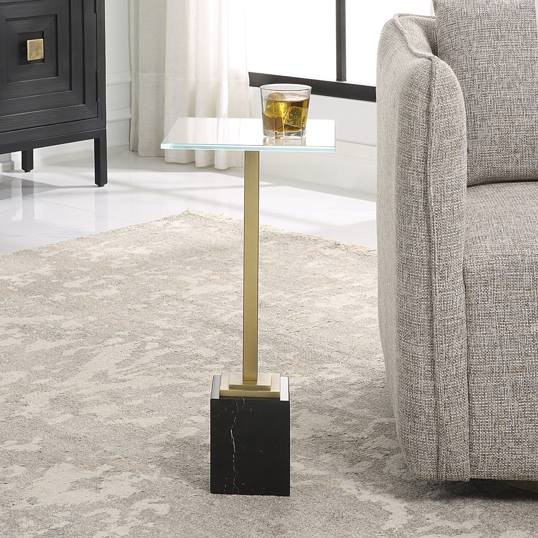 Daniyelle Black Accent Table - Thumbnail - Image 2
