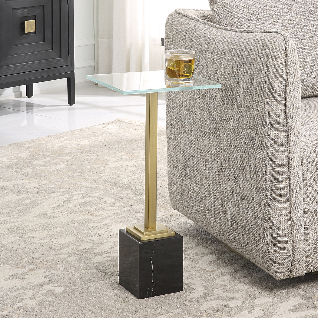 Daniyelle Black Accent Table - Thumbnail - Image 3