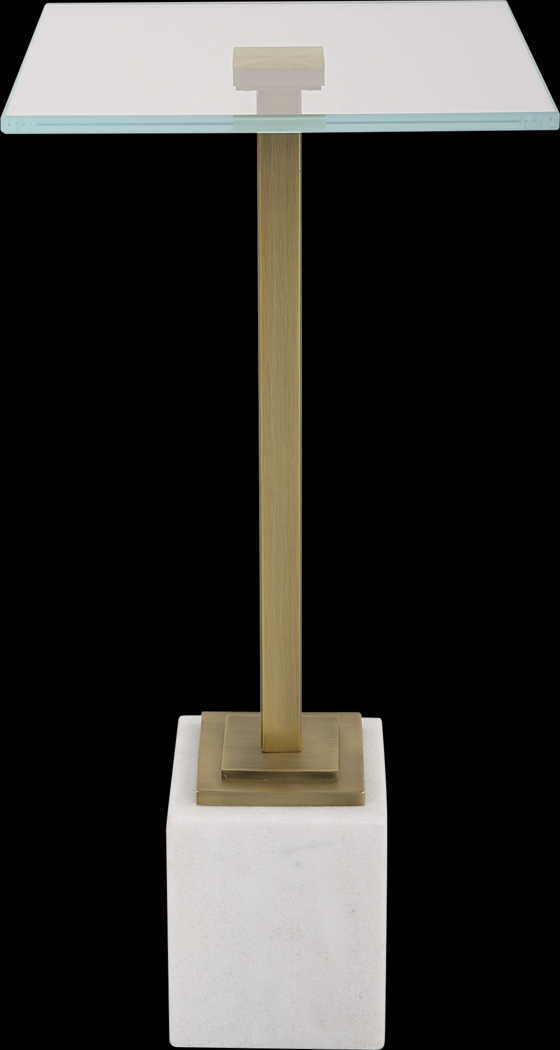 Daniyelle White Accent Table - Thumbnail - Image 4