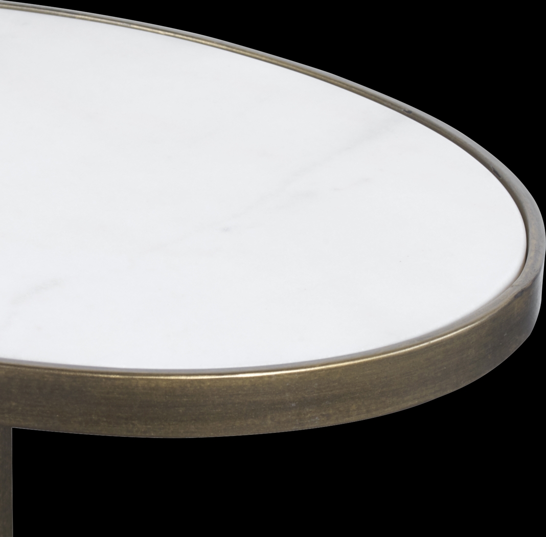 Dannager Gold Accent Table - Thumbnail - Image 2