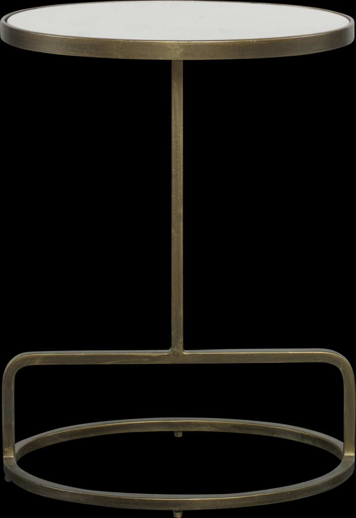 Dannager Gold Accent Table - Thumbnail - Image 4