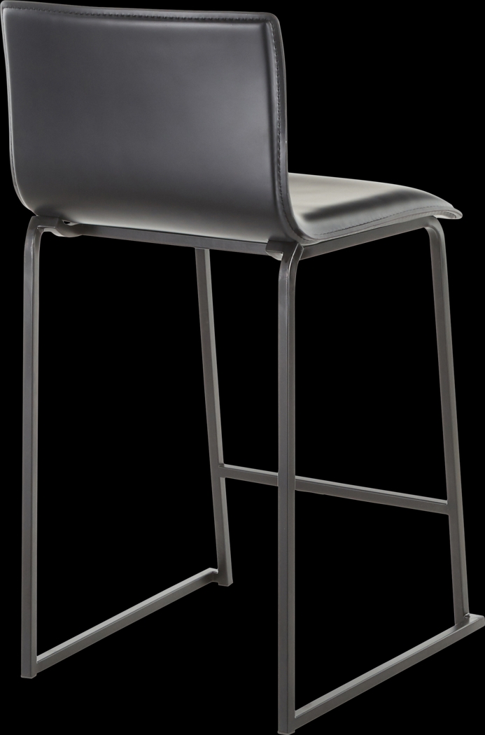 Dannelly Black Counter Height Stool, Set of 2 - Thumbnail - Image 4