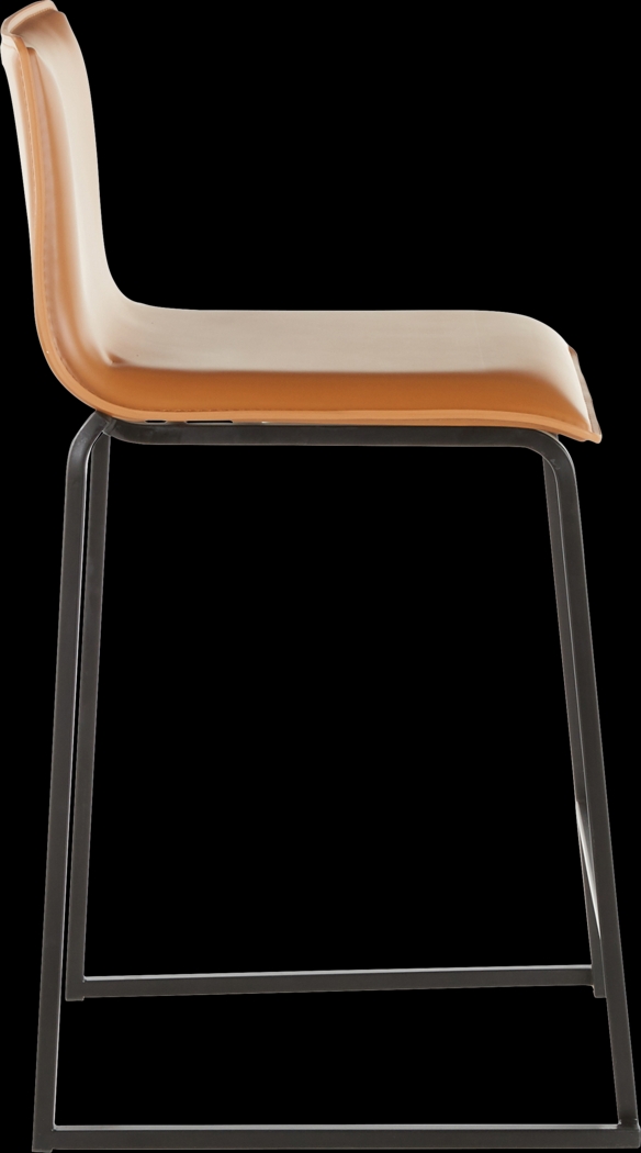 Dannelly Brown Counter Height Stool, Set of 2 - Thumbnail - Image 3