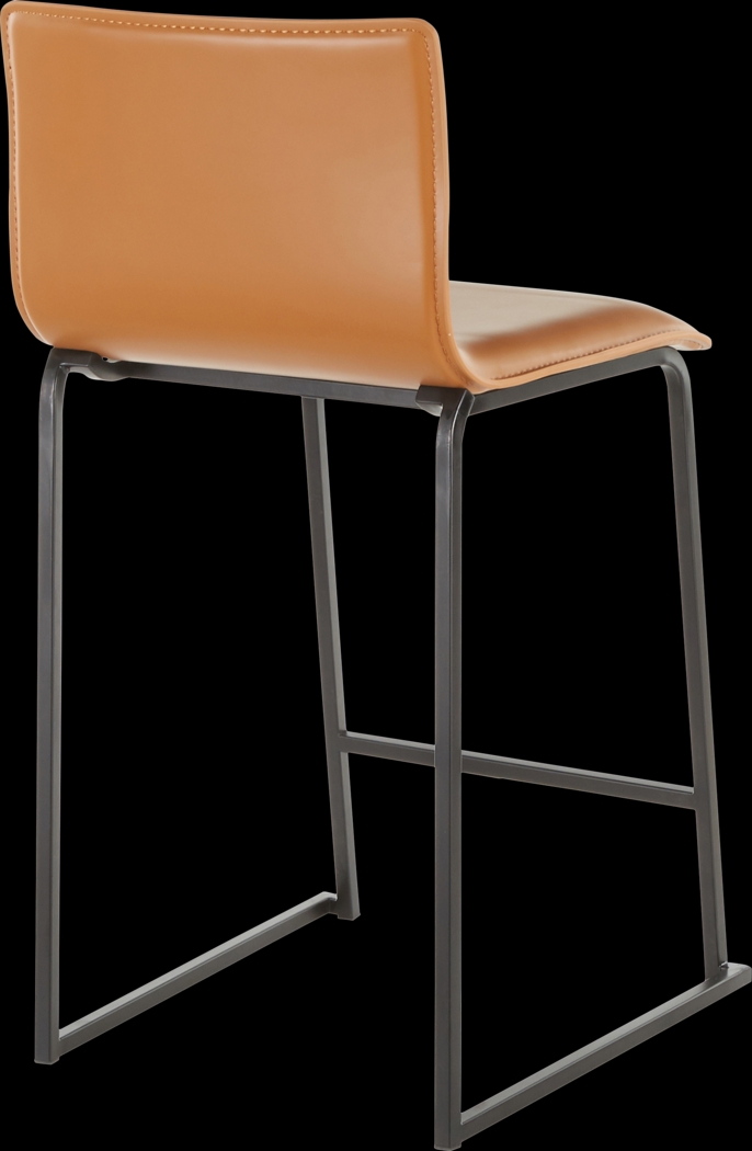 Dannelly Brown Counter Height Stool, Set of 2 - Thumbnail - Image 4